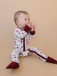 Load image into Gallery viewer, Long Sleeve Zippy Romper - Nutcracker