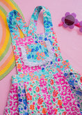 Load image into Gallery viewer, Floral Garden Patch Romper