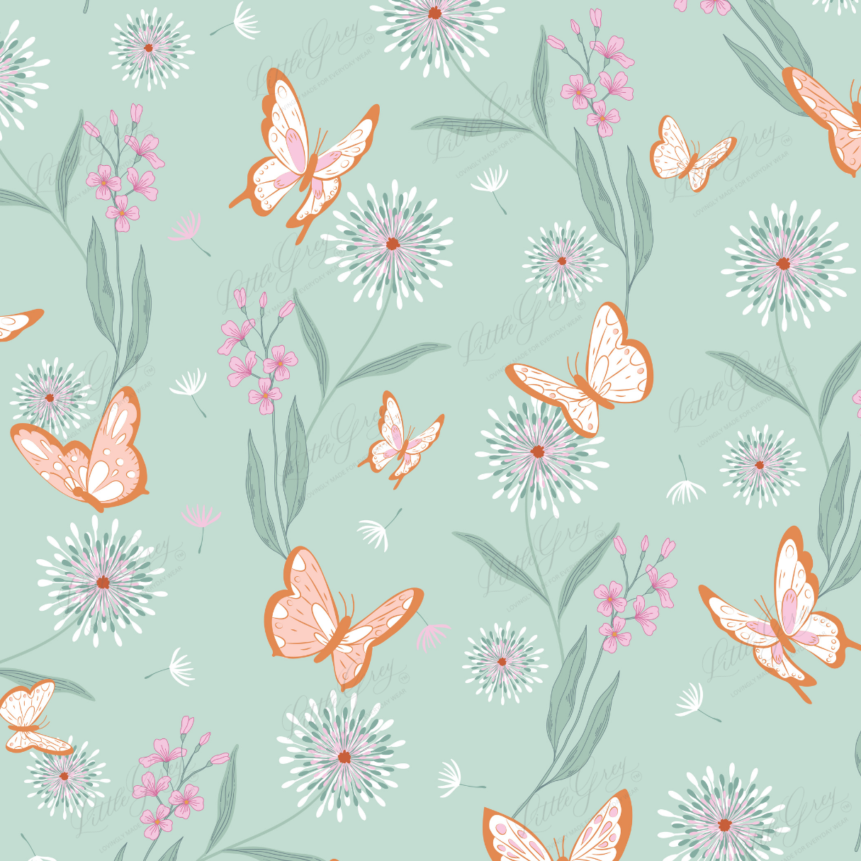 Dandelion and Butterflies