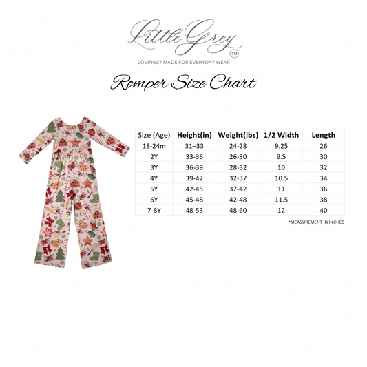 PRE-ORDER Bamboo Long Sleeve Sleeve Romper