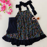 Bella Dress - Bamboo Hyacinth