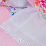 Floral Garden Patch Embroidered Pinafore Dress