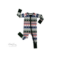 Load image into Gallery viewer, Long Sleeve Zippy Romper - Nordic
