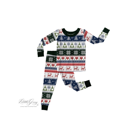 PRESALE Long Sleeve Pajama Set - Nordic