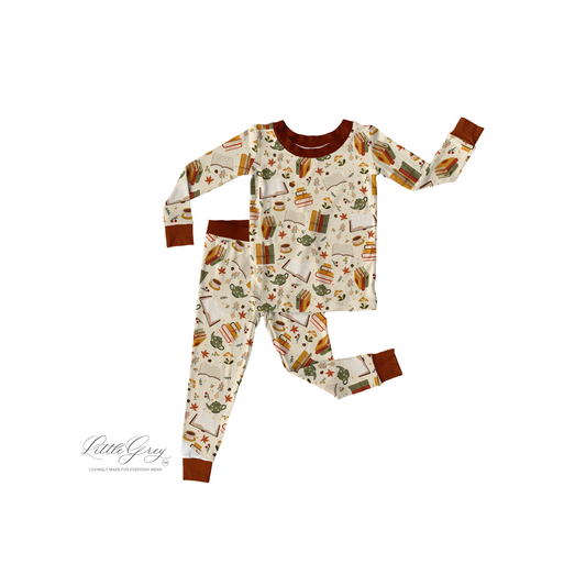 PRESALE Long Sleeve Pajama Set - Books