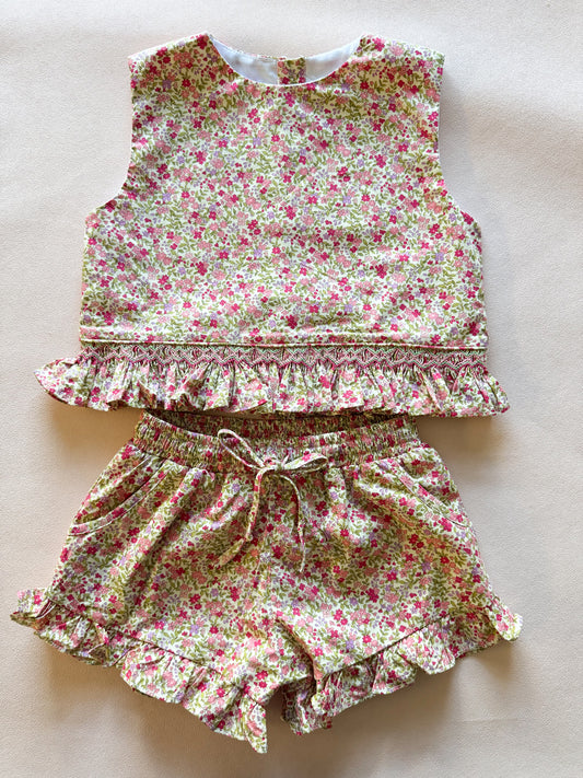 Sunny Set - Tiny Pink Floral