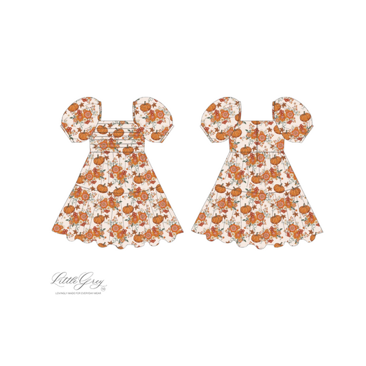 PRESALE Amelie Dress - Pumpkin