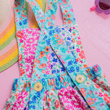 Floral Garden Patch Romper