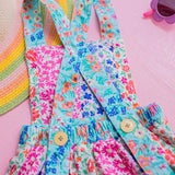 Floral Garden Patch Romper