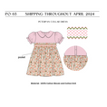 Load image into Gallery viewer, Peterpan Collar Smocked Dress
