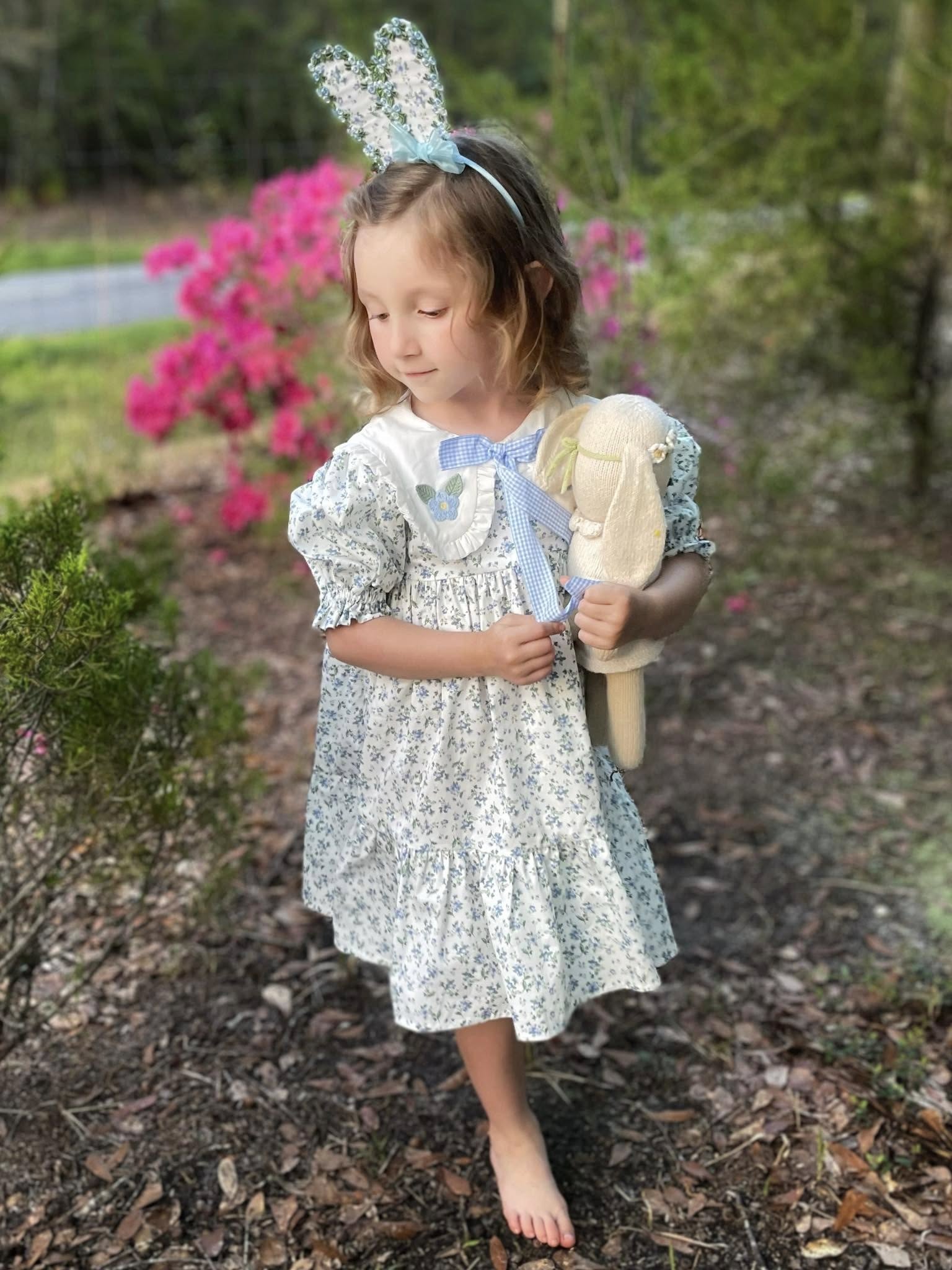Embroidery Collar Cottage Dress