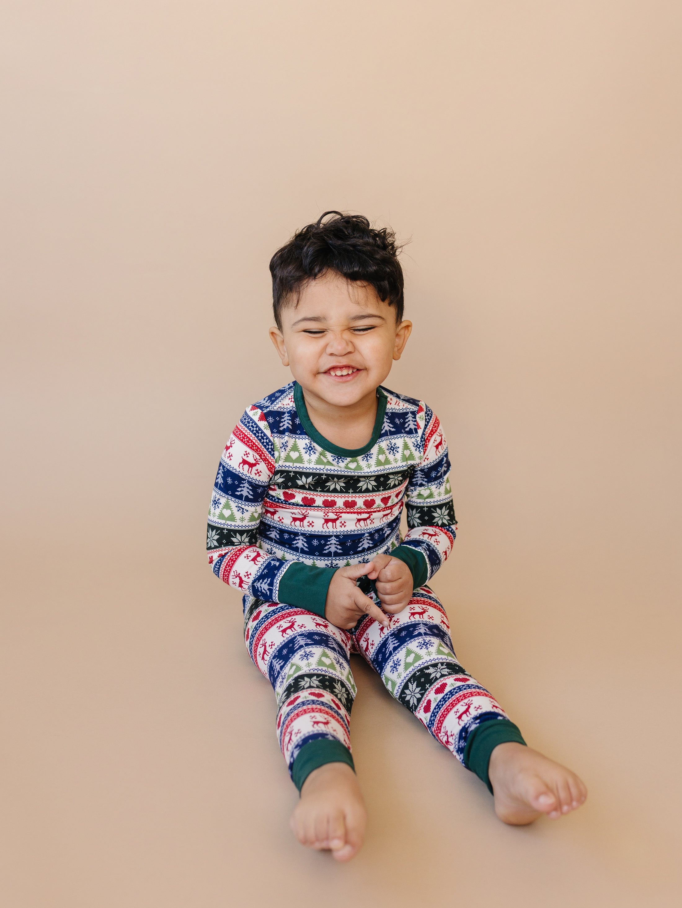 Long Sleeve Pajama Set - Nordic