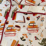 Kids Lounge Pajama Set - Books