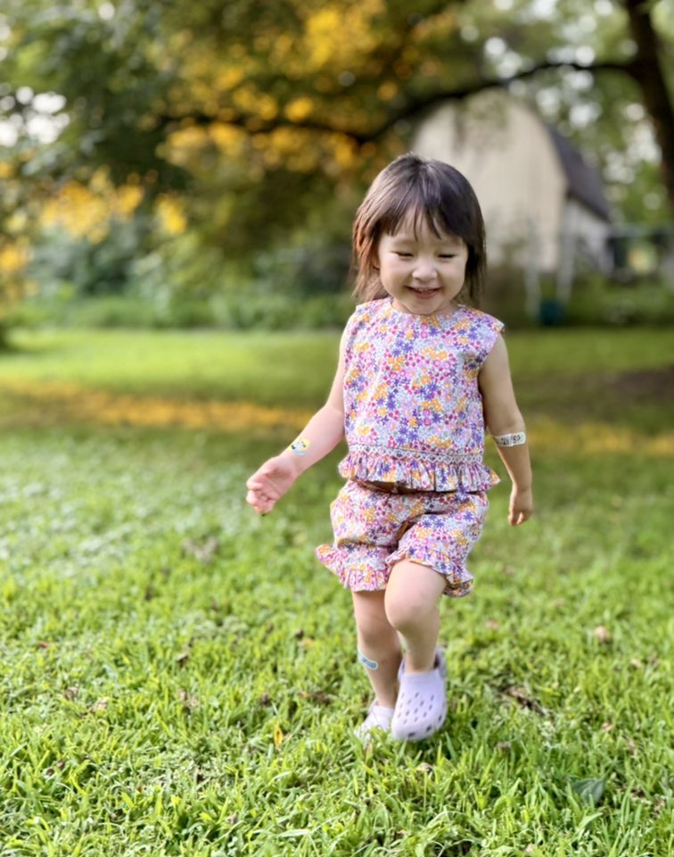 Sunny Set - Purple Floral