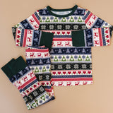 Long Sleeve Pajama Set - Bamboo Nordic