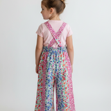 Willow Crossback Jumpsuit- Floral Garden Patch - Mommy and Me