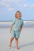 Load image into Gallery viewer, Organic Cotton Top and Short Boys Set
