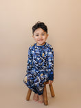 Load image into Gallery viewer, Long Sleeve Pajama Set - Winter Train
