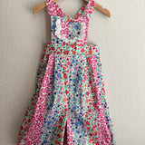 Willow Crossback Jumpsuit- Floral Garden Patch - Mommy and Me