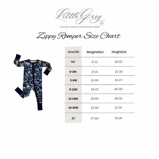 PRE-ORDER Zippy Romper