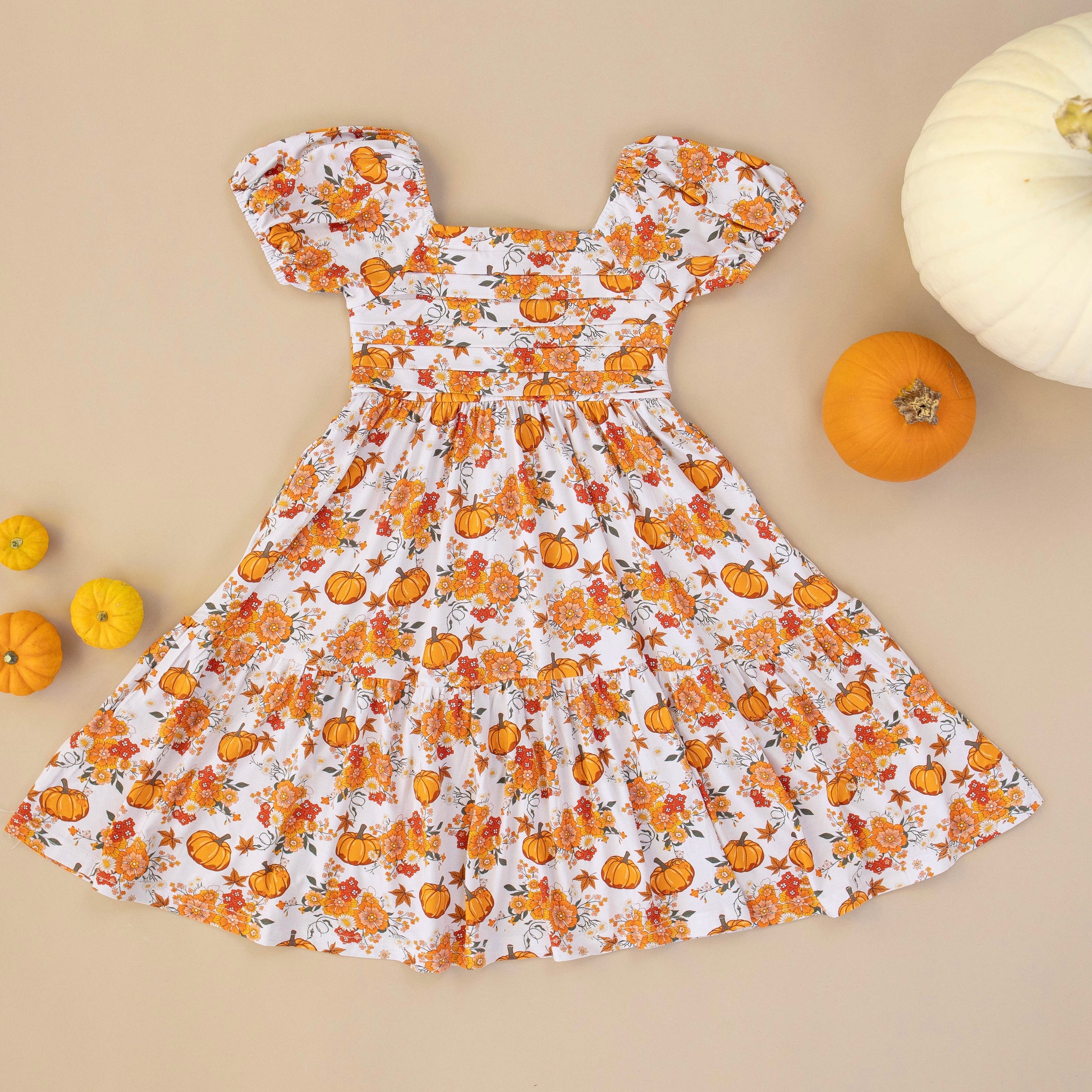Amelie Dress - Pumpkin