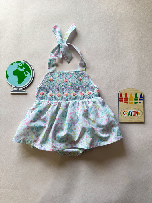 Halter Bubble  - Hand-smocked