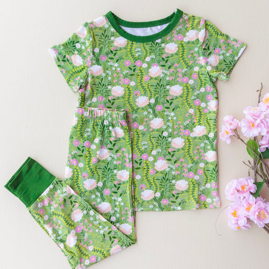 Bamboo Short Sleeve Pajama Set