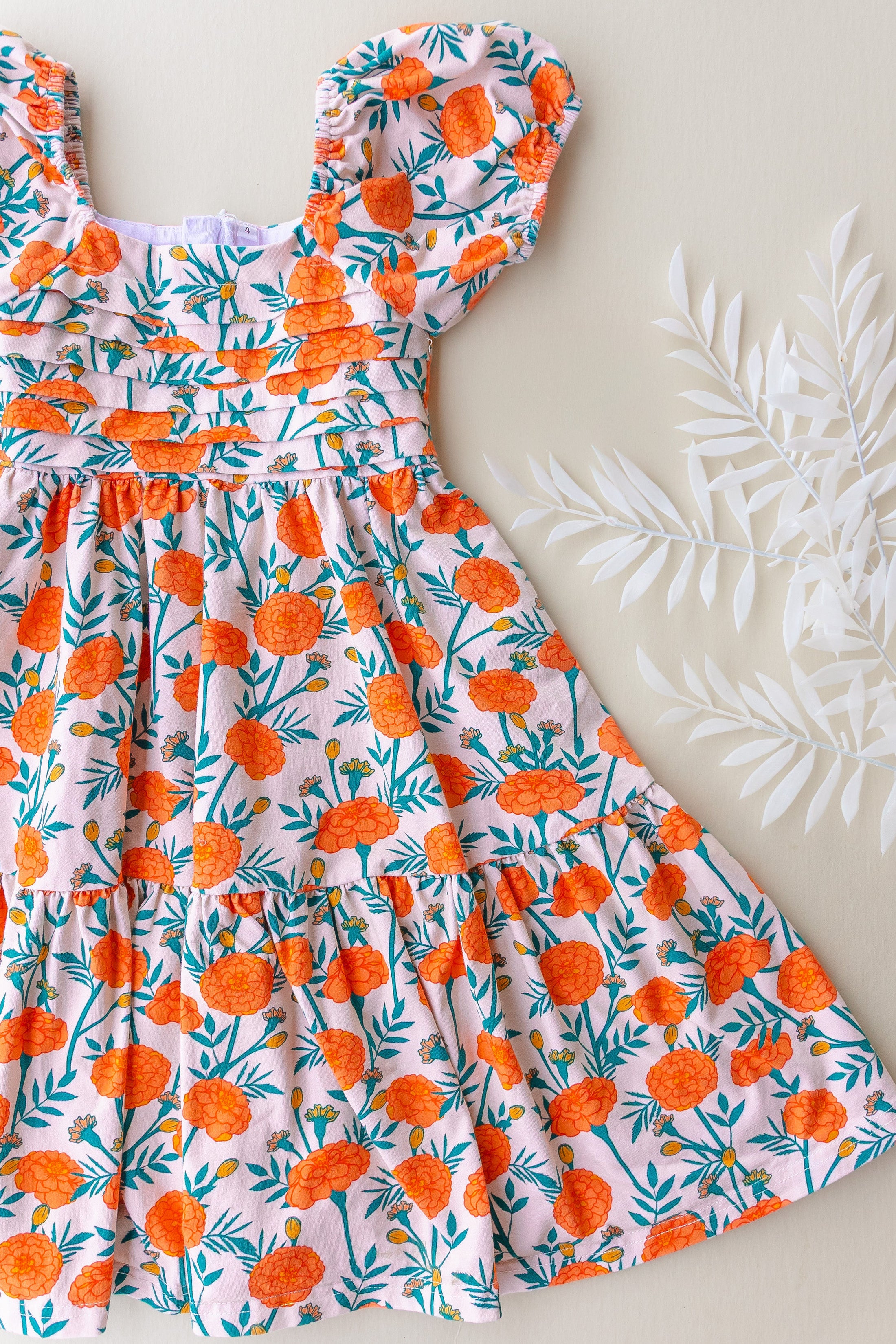 PRESALE Amelie Dress - Marigold Cotton