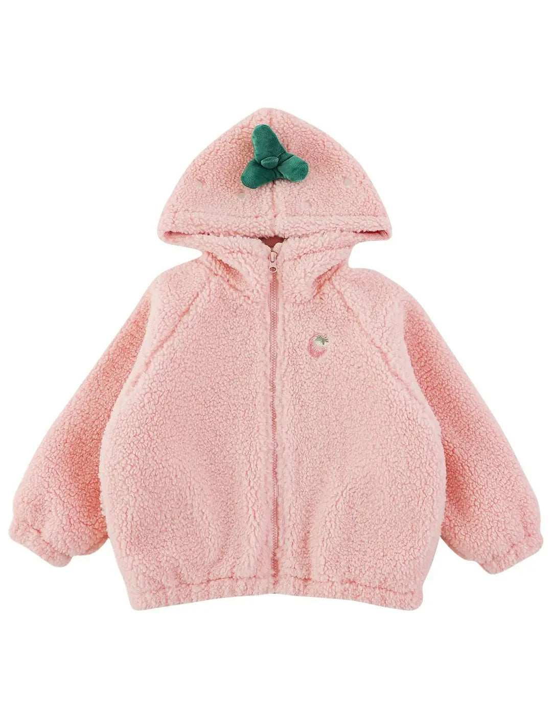 Strawberry Plush Hoodie