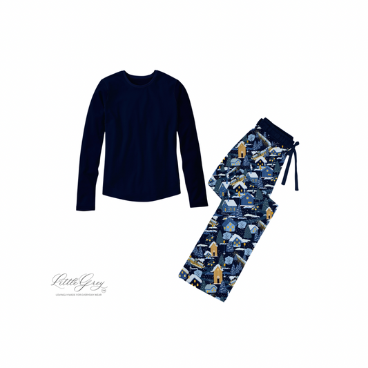 PRE-ORDER Men Long Sleeve Pajama Set