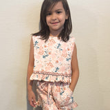 Sunny Set - Hand smocked - Wildflower Fields