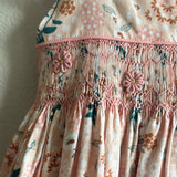 Sienna Dress - Hand smocked - Wildflower Fields