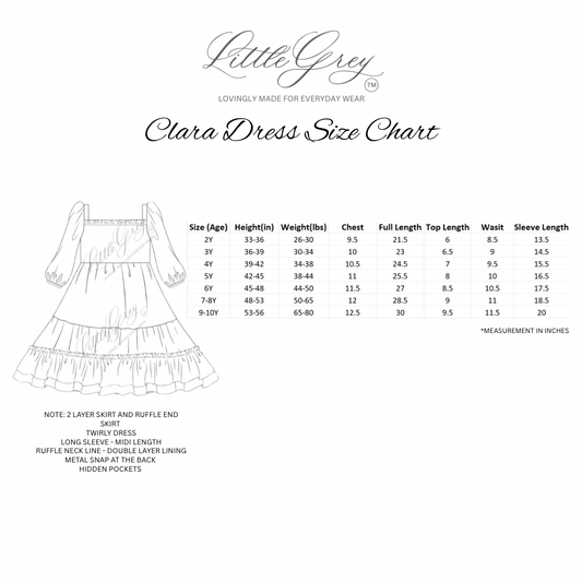 PRE-ORDER Clara Dress - Fall Patchwork