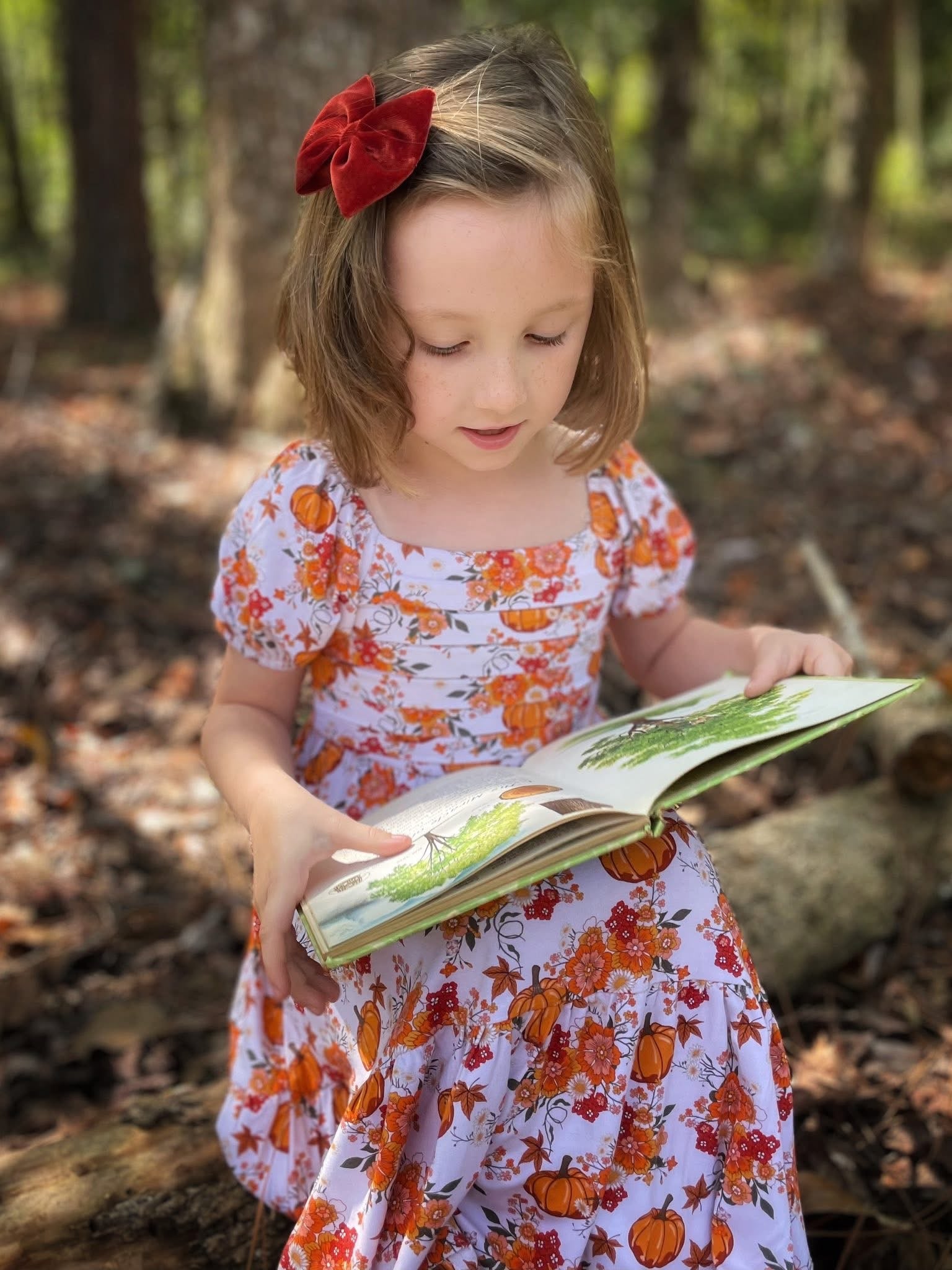 Amelie Dress - Pumpkin