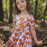 Amelie Dress - Pumpkin