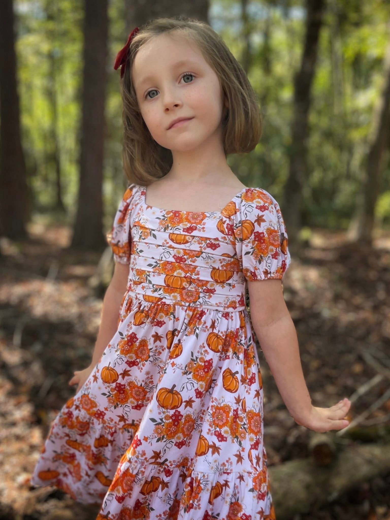Amelie Dress - Pumpkin
