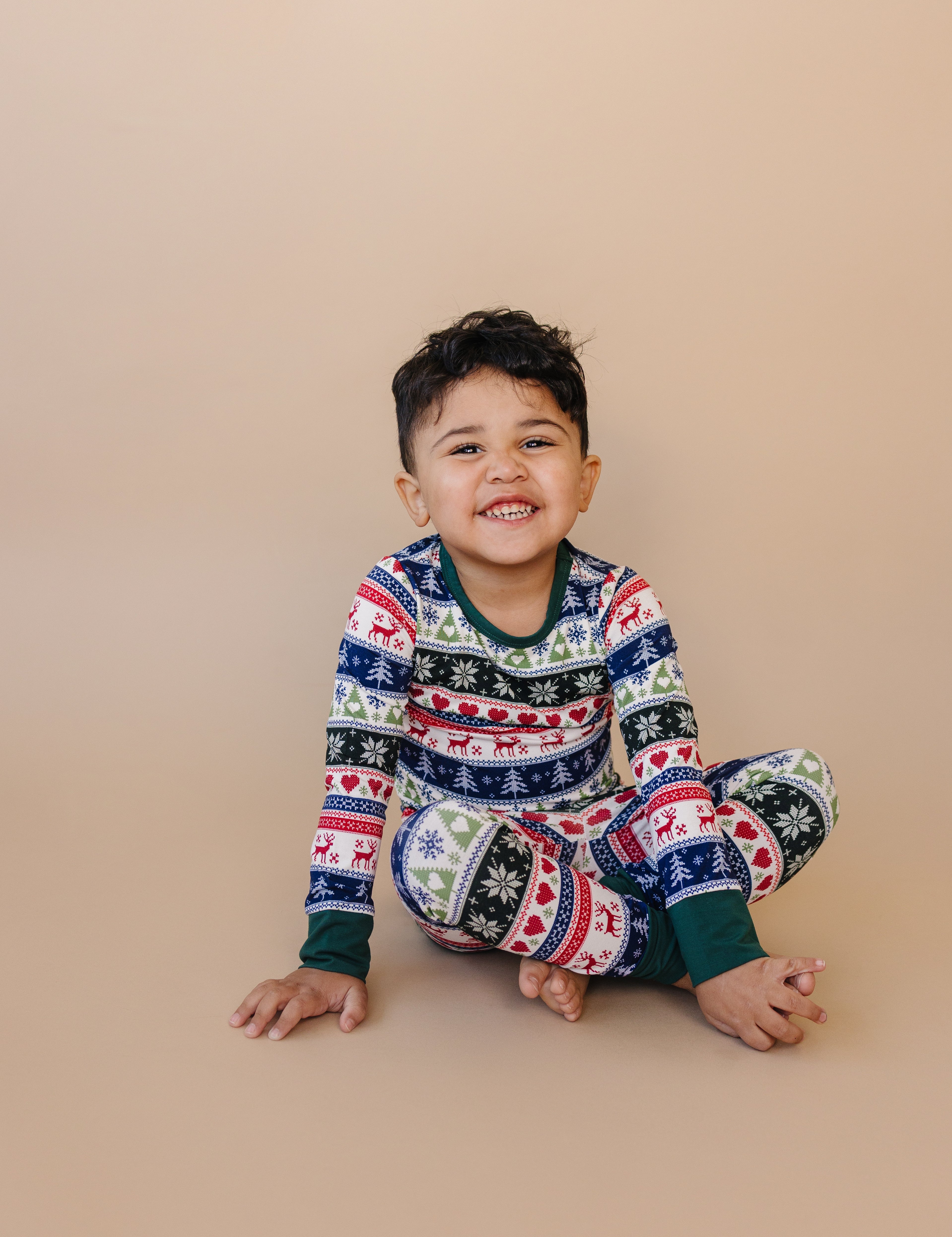 Long Sleeve Pajama Set - Nordic
