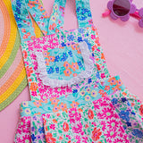 Floral Garden Patch Romper