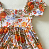 Amelie Dress - Orange Blossoms