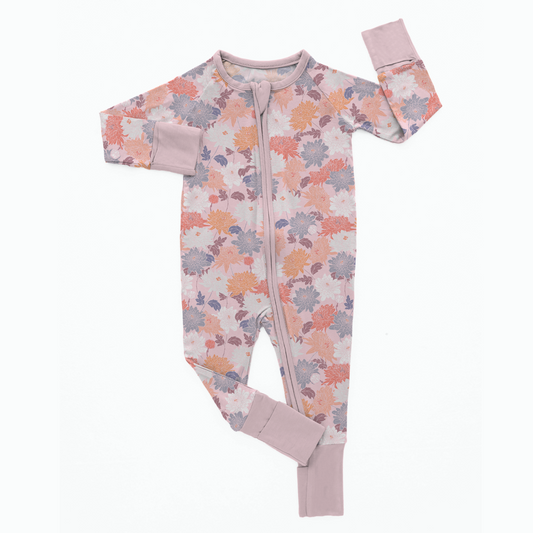 Dahlia Zippy Romper- Bamboo