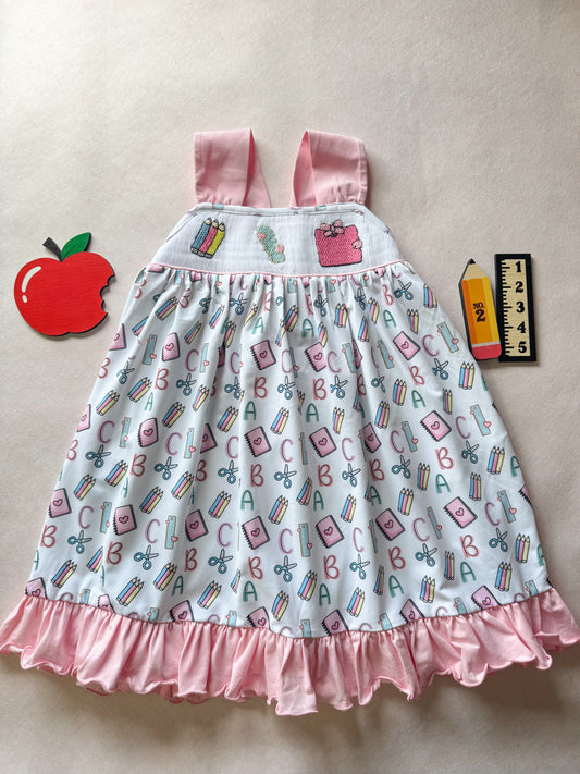 Back to School Dress - Handsmocked