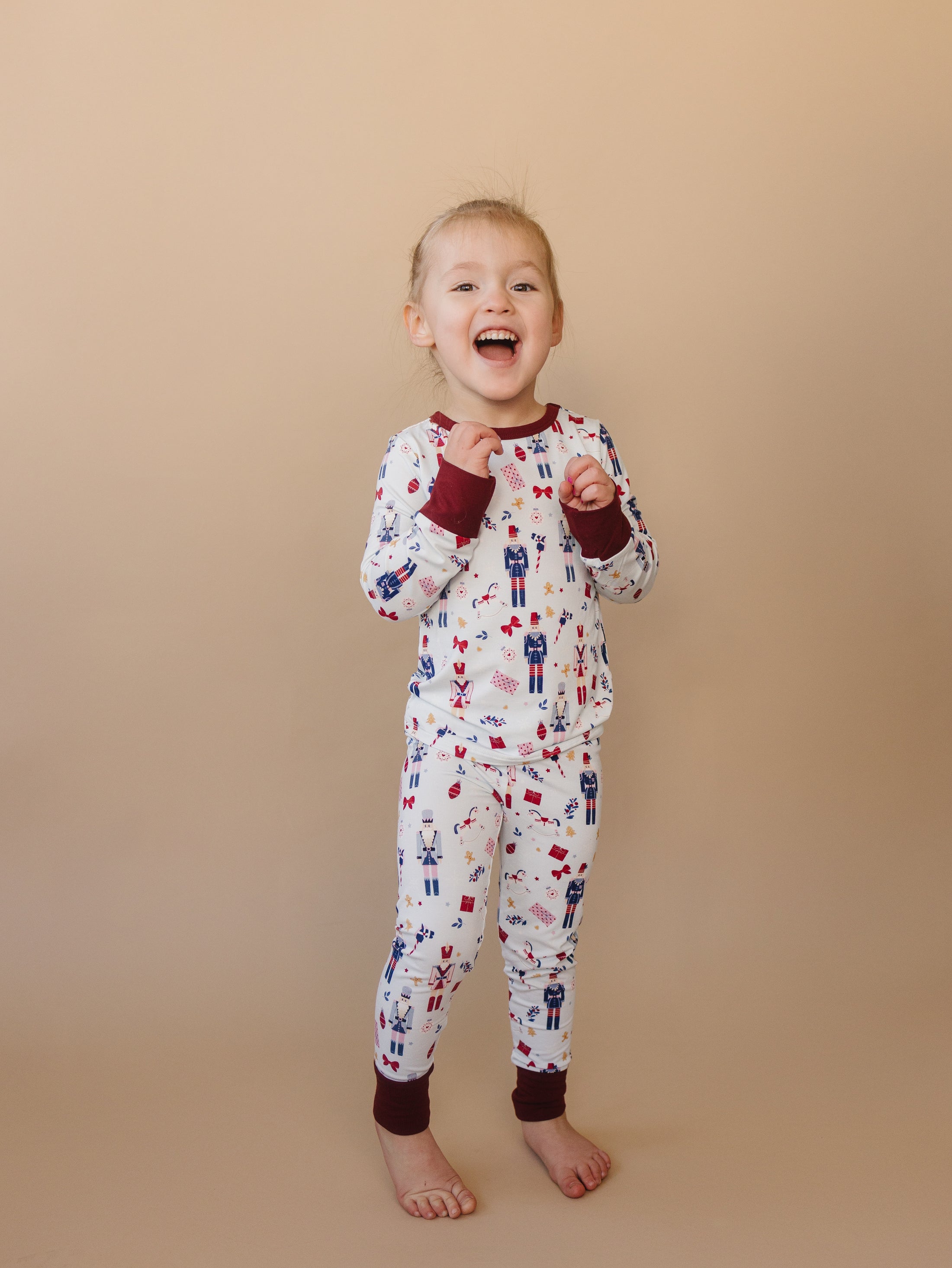 Long Sleeve Pajama Set - Nutcracker