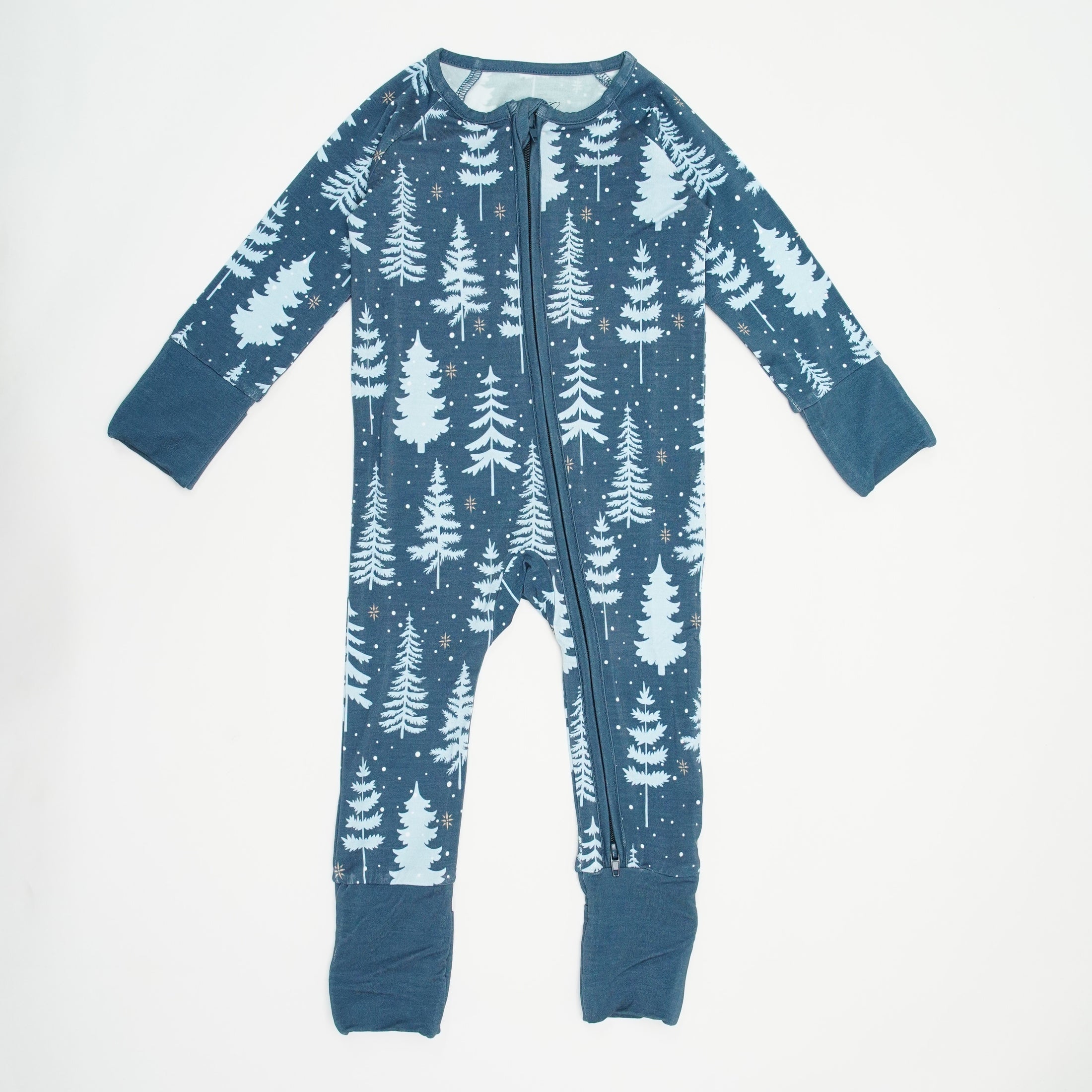 Holiday Romper- Trees