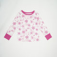 Load image into Gallery viewer, Holiday Pjs Set- Pink Snowflakes
