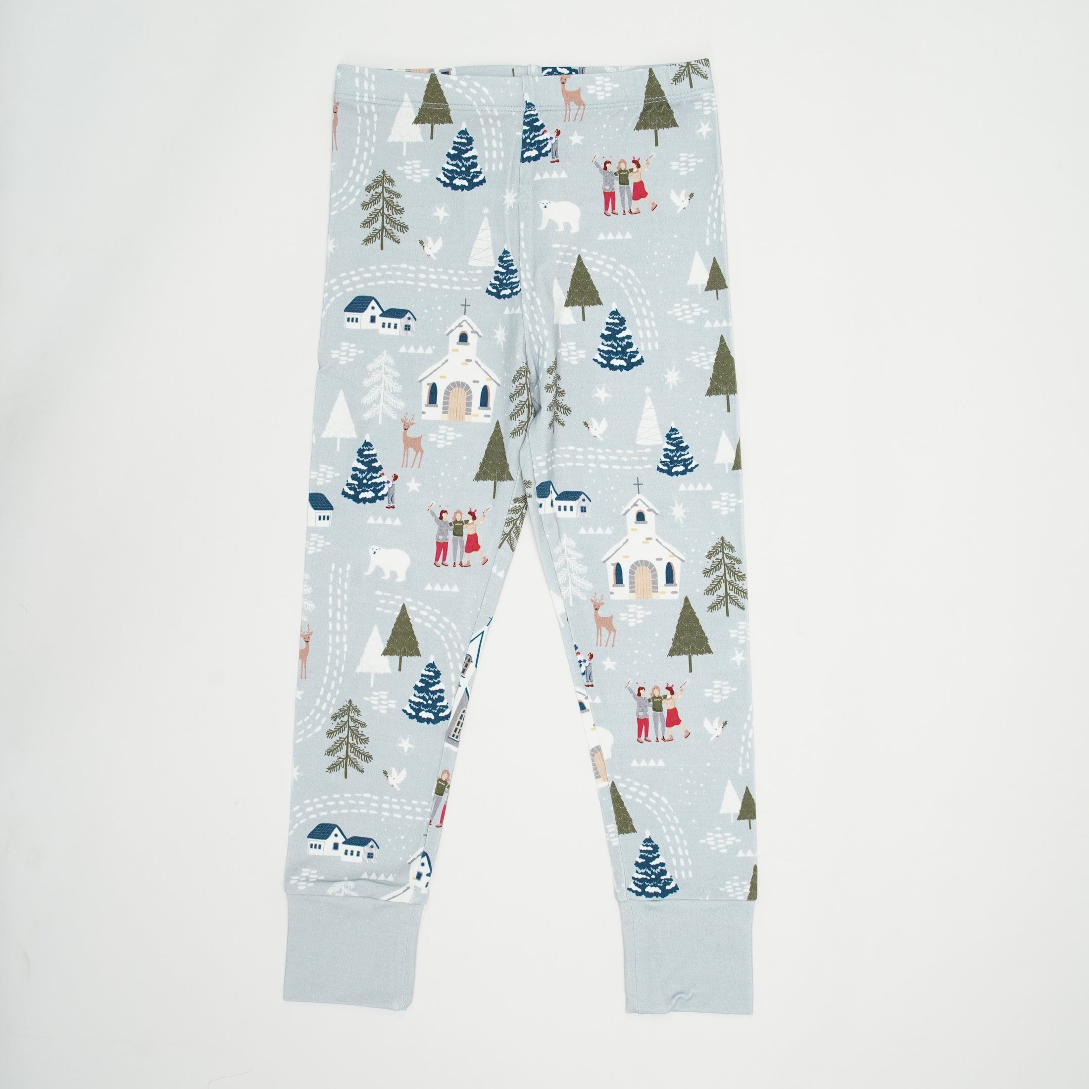 Holiday Pjs Set- Snow Village