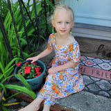Amelie Dress - Orange Blossoms