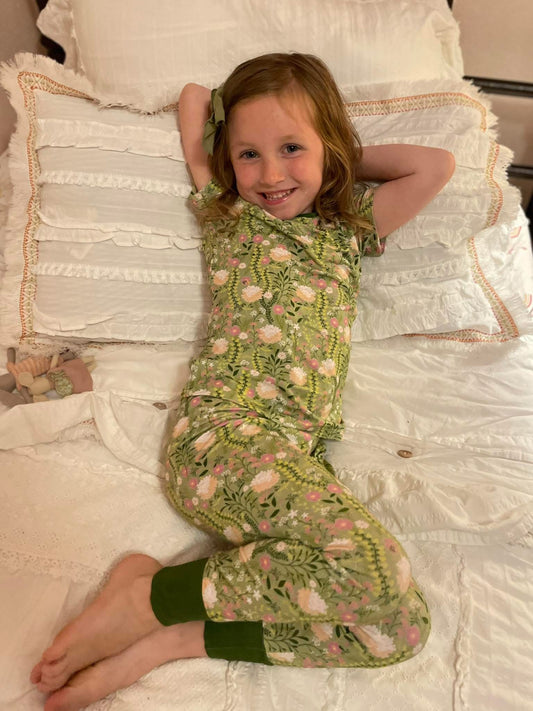 Bamboo Short Sleeve Pajama Set