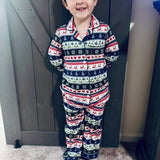 Kids Lounge Pajama Set - Nordic
