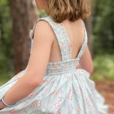 Sienna Dress - Hand smocked - Dandelion and Butterflies