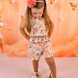 Sunny Set - Hand smocked - Wildflower Fields